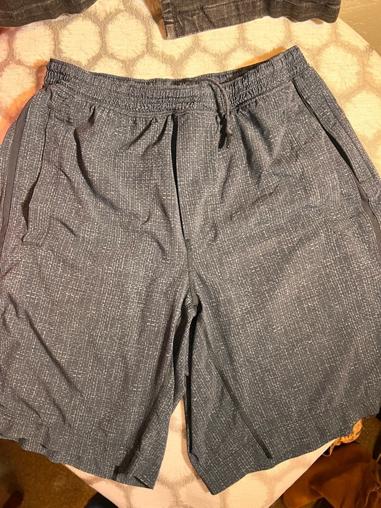 lululemon athletica Other - lululemon athletica Men's Pace Breaker Heathered Charcoal Drawstring Shorts